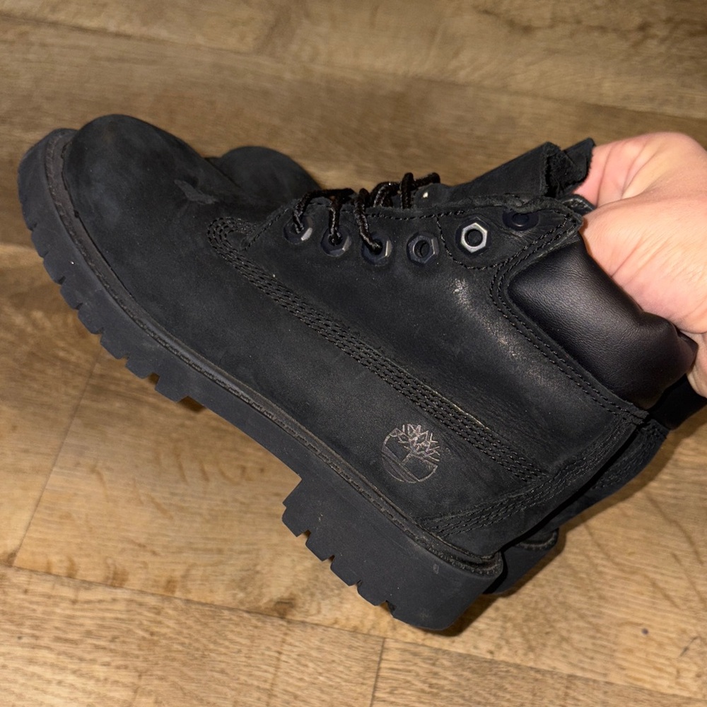 Timberland kids black Boots
